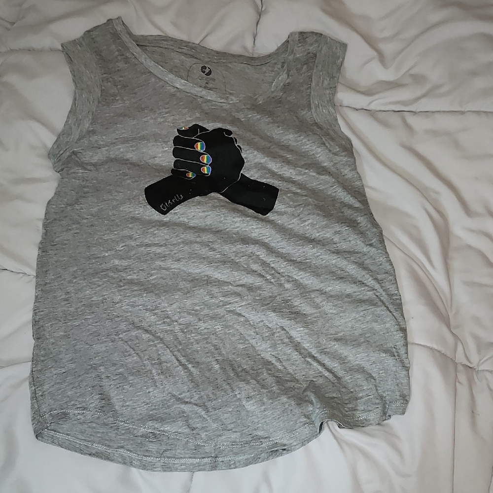 Oiselle Gray Tank Top